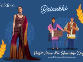 Women Outfit Ideas For Baisakhi Day
