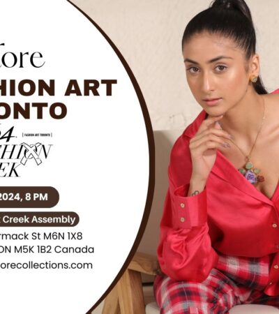 Sana Sapra, World of Folklore, Fashion Art Toronto, 1664 Fashion Week, cultural journey, tradition and modernity, fashion collection